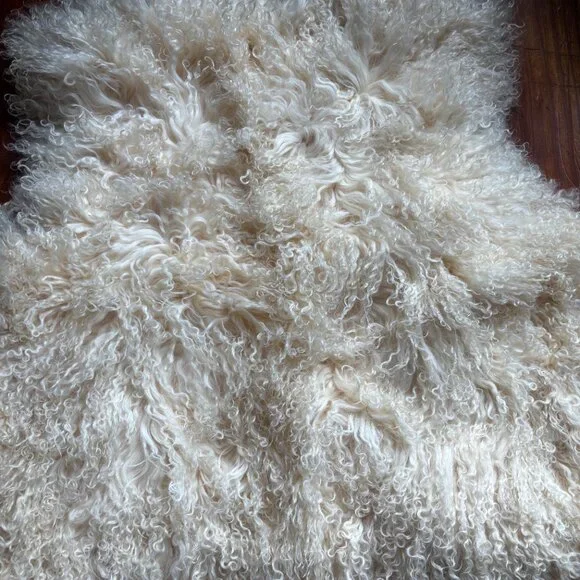 Vintage Mongolian Lamb Fur Vest
